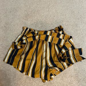 High waisted shorts